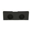 Picture of SPL Boxes Dual 12" Vented Enclosure GM/Chevy Crew Cab 2007-2013, Up-Firing, Bedliner Finish