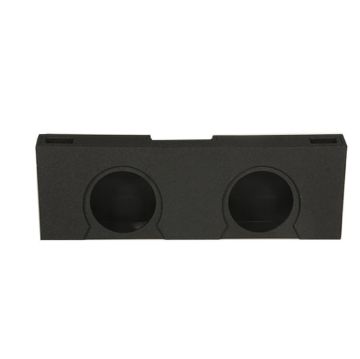 Picture of SPL Boxes Dual 12" Vented Enclosure GM/Chevy Crew Cab 2007-2013, Up-Firing, Bedliner Finish