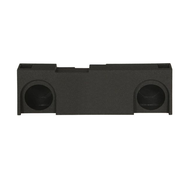 Picture of SPL Boxes Dual 10" Vented Enclosure GM/Chevy Crew Cab 2014-18, Up-Firing, Bedliner Finish