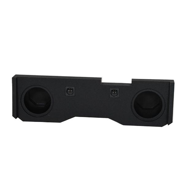 Picture of SPL Boxes Dual 12" Vented Enclosure Chevy/GMC Crew Cab 2014-18, Up-Firing, Bedliner Finish