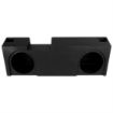 Picture of SPL Boxes Dual 10" Vented Enclosure GM/Chevy Crew Cab 2019-Current, Up-Firing, Bedliner Finish