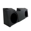 Picture of SPL Boxes Dual 12" Vented Enclosure GM/Chevy Crew Cab 2019-Current, Up-Firing, Bedliner Finish