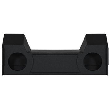 Picture of SPL Boxes Dual 10" Sealed Enclosure, RAM Crew Cab 2019-Up, Down-Firing, Bedliner Finish