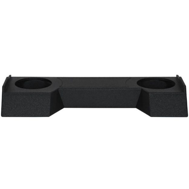 Picture of SPL Boxes Dual 12" Sealed Enclosure, RAM Crew Cab 2019-Up, Down-Firing, Bedliner Finish