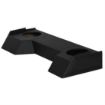 Picture of SPL Boxes Dual 12" Sealed Enclosure, RAM Crew Cab 2019-Up, Down-Firing, Bedliner Finish