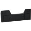 Picture of SPL Boxes Dual 12" Sealed Enclosure, RAM Crew Cab 2019-Up, Down-Firing, Bedliner Finish