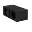 Picture of SPL Boxes Dual 10" Vented Enclosure, Bedliner Finish
