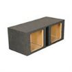 Picture of SPL Square Dual 10" Vented Enclosure, Carpet Finish