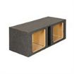 Picture of SPL Square Dual 12" Shared Chamber Vented Enclosure, Carpet Finish