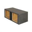 Picture of SPL Square Dual 12" Shared Chamber Vented Enclosure, Carpet Finish