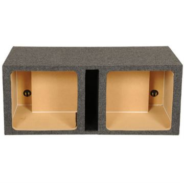 Picture of SPL Boxes Dual Square 15" Vented Heavy Duty Enclosure, Carpet Finish