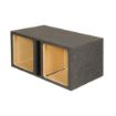 Picture of SPL Boxes Dual Square 15" Vented Heavy Duty Enclosure, Carpet Finish
