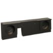 Picture of SPL Boxes Dual 10" Sealed Enclosure, Ford F150 Extended/Super Crew 2004-08, Down-Firing, Bedliner