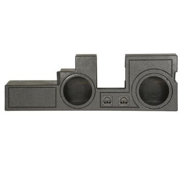 Picture of SPL Boxes Dual 10" Vented Enclosure Ford F250/350/450 SuperDuty 2000-16,Behind Seat,Bedliner Finish