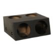 Picture of SPL Boxes Quad 12" Sealed (2) Front/(2) Top Enclosure, Bedliner Finish