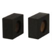 Picture of SPL Boxes Two (2) Single 6.5" Sealed Enclosures, Bedliner Finish