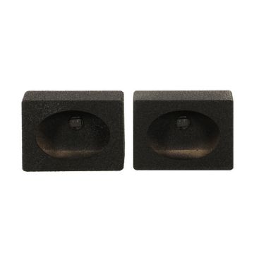 Picture of SPL Boxes Two (2) Single 6"x9" Sealed Enclosures, Bedliner Finish