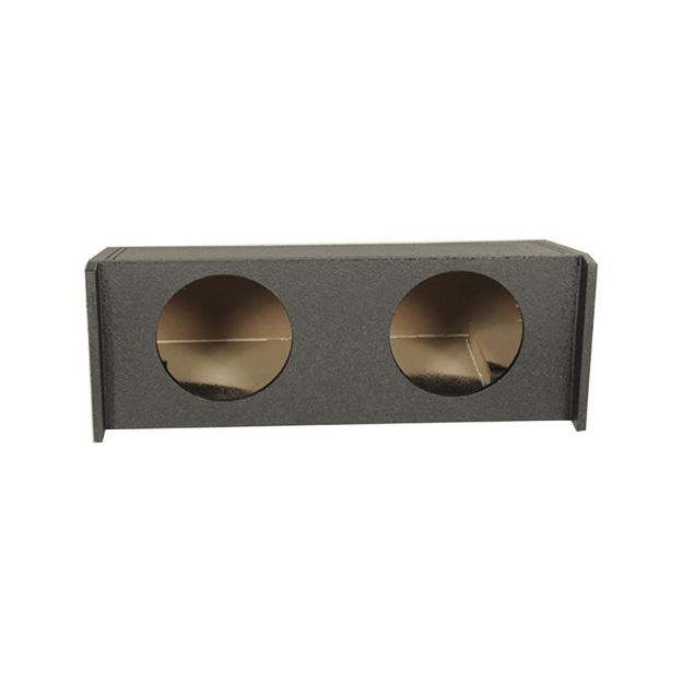Picture of SPL Boxes Dual 10" Sealed Enclosure, Jeep CJ5/CJ7 All years, Down-Firing, Bedliner Finish