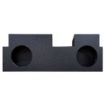 Picture of SPL Boxes Dual 10" Sealed Enclosure, Jeep Gladiator 2019-2023, Bedliner Finish