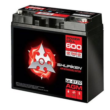 Picture of Shuriken 600W 20 Amp Hours Compact 12V Battery
