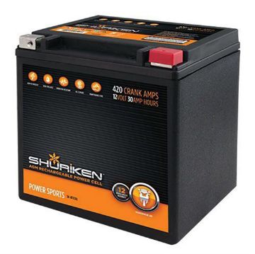 Picture of Shuriken 420 Crank Amps 30 Amp Hours AGM Battery