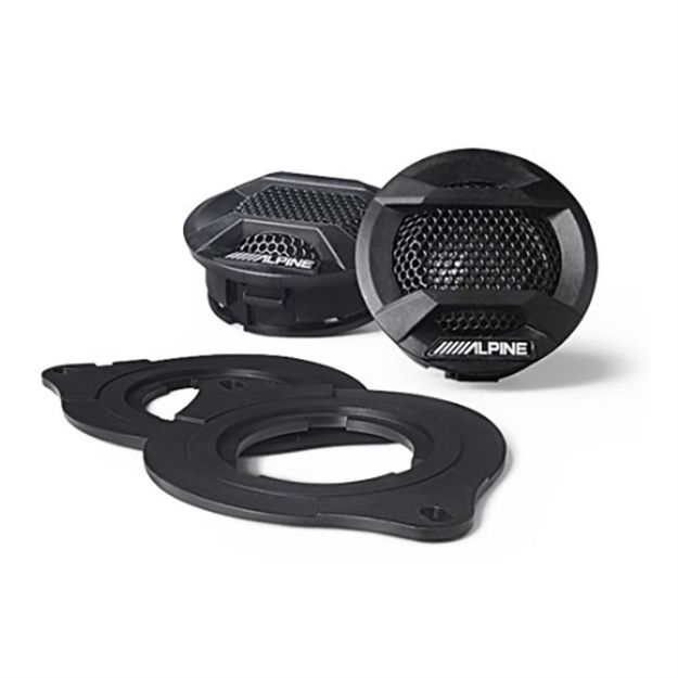 Picture of Alpine 1" Weather Resistant Component Tweeter Kit 07+ Wrangler