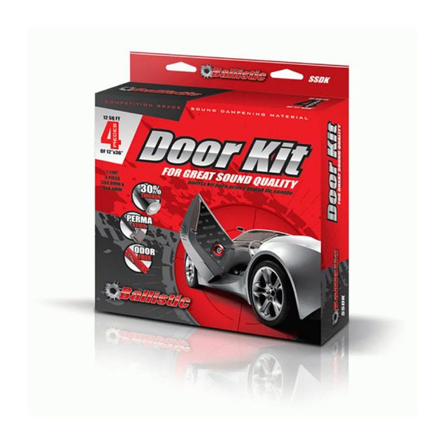 Picture of Ballistic 4-Piece 12"x36" Door Damping Kit