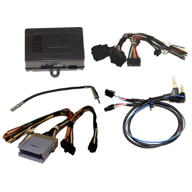 Picture of Crux GM LAN 11-Bit Radio Replacement with SWC Retention
