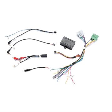 Picture of Crux Volvo Radio Replacement with SWC Retention