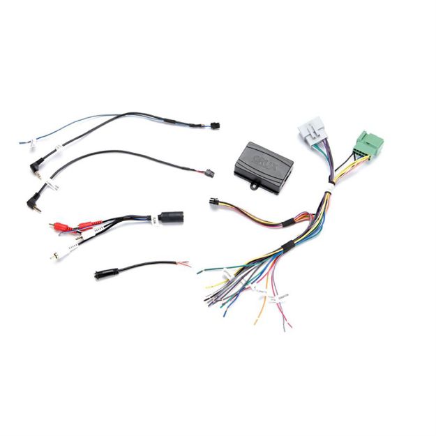 Picture of Crux Volvo Radio Replacement with SWC Retention