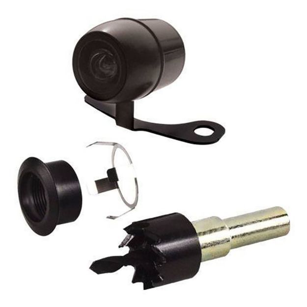 Picture of iBEAM Bullet Camera w/Park Lines Includes Flush Mount Kit