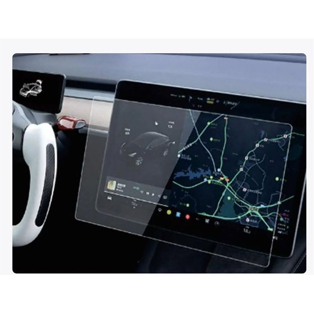Picture of Rydeen Tesla Tempered Glass Screen Protector 2016-2023 Model 3, 2019-2023+ Model Y
