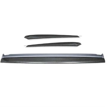 Picture of Rydeen Tesla Carbon Fiber Inst Trim Panel Cover, Stick On, 2020-2023 Model 3/Y (glossy black)