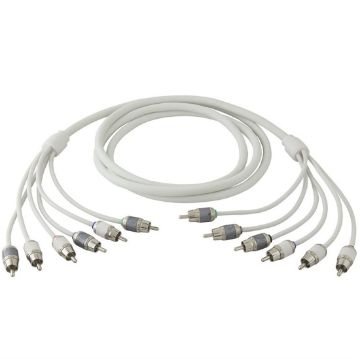 Picture of T-Spec RCA v10 Series 6-Channel Audio Cable - 17 FT