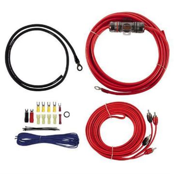 Picture of T-Spec 8 ga Amplifier Kit with CCA RCA