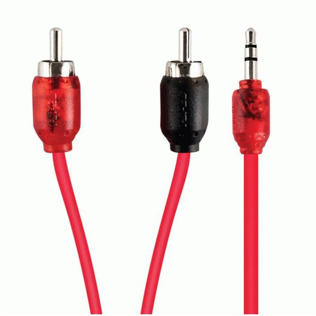 Picture of Metra v6 Series 2-Channel RCA to 3.5MM Jack - 12 Inch