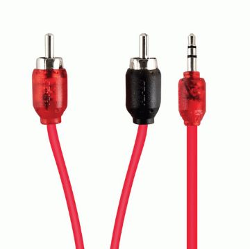 Picture of T-Spec v6 3' 2 Channel RCA to 3.5mm Male Jack