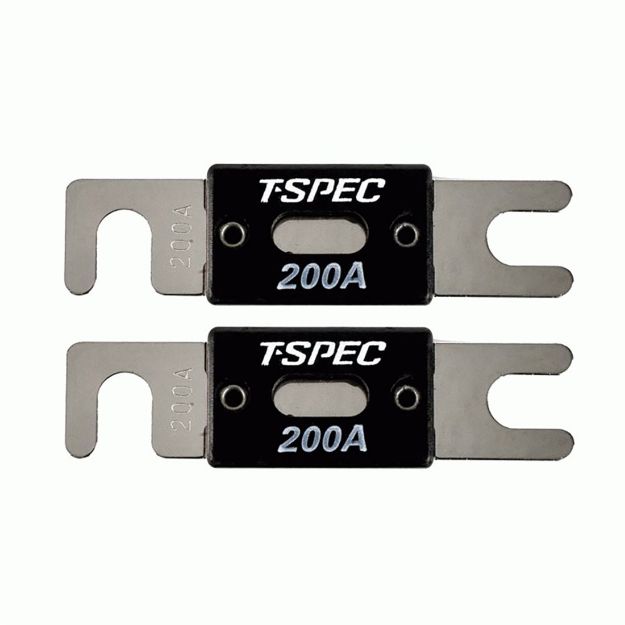 Picture of T-Spec 200 Amp ANL Fuses v8 Series Nickel Plated - 10 Pack