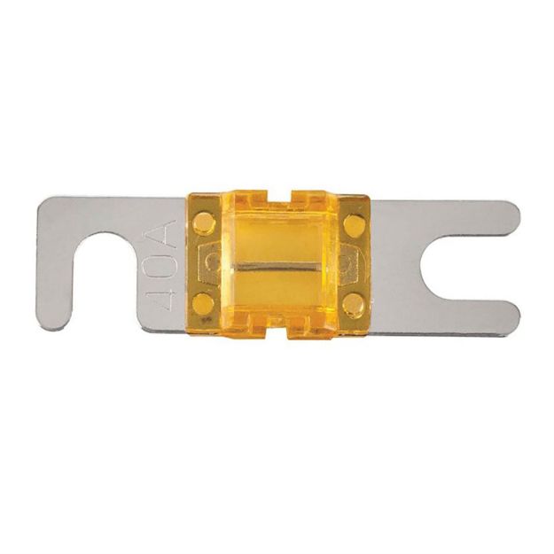 Picture of T-Spec v8 40 Amps Nickel-Plated Mini ANL Fuses (10 pk)