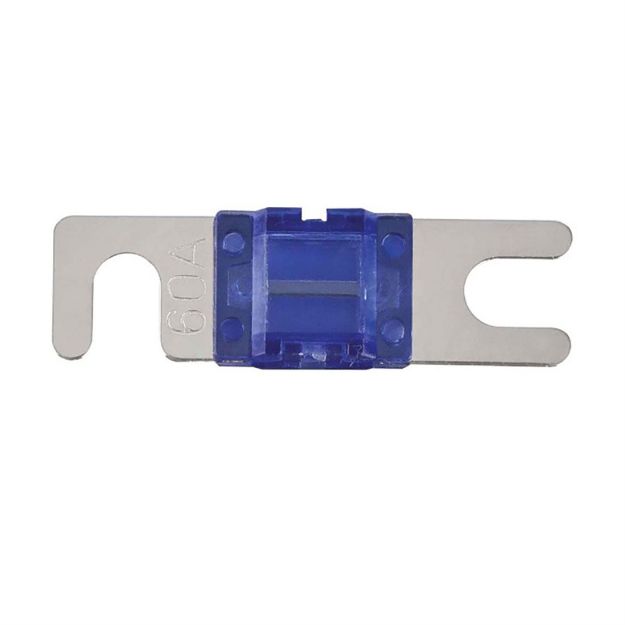 Picture of T-Spec v8 60 Amps Nickel-Plated Mini ANL Fuses (10 pk)