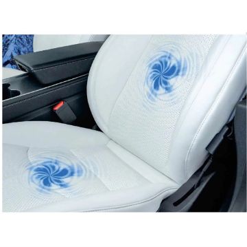 Picture of Rydeen Tesla Ventilated Single Seat 2016-2023 Model 3, 2019-2023+ Model Y (white)