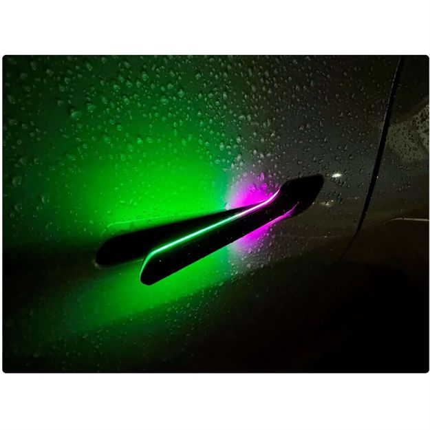 Picture of Rydeen Tesla Auto Door Handle 2016-2023+ Model 3, 2019-2023+ Model Y (RGB wireless)