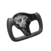 Picture of Rydeen Tesla Yoke Steering Wheel Nappa Leather 2016-2023 Model 3, 2019-2023+ Model Y (black)