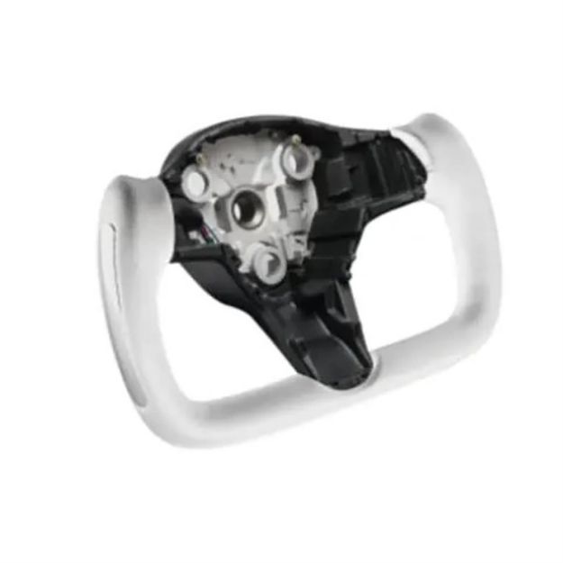 Picture of Rydeen Tesla Yoke Steering Wheel Nappa Perforated Leather 2016-2023 Model 3,2019-2023+ Model Y (wh )