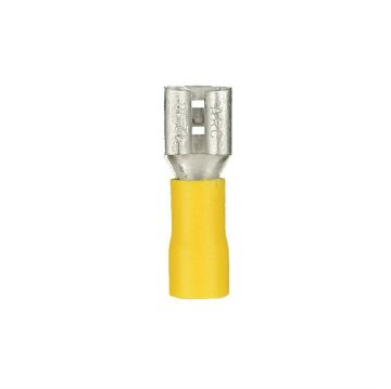 Picture of Install Bay 12-10 ga .250 F Quick Disco (yellow, 100 pk)