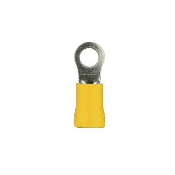 Picture of Install Bay 4 ga 3/8" Vinyl Ring Terminal (yellow, 25 pk)