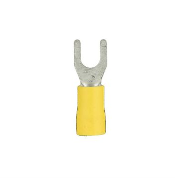 Picture of Install Bay 12-10 ga #10 Vinyl Spade Term (yellow, 100 pk)