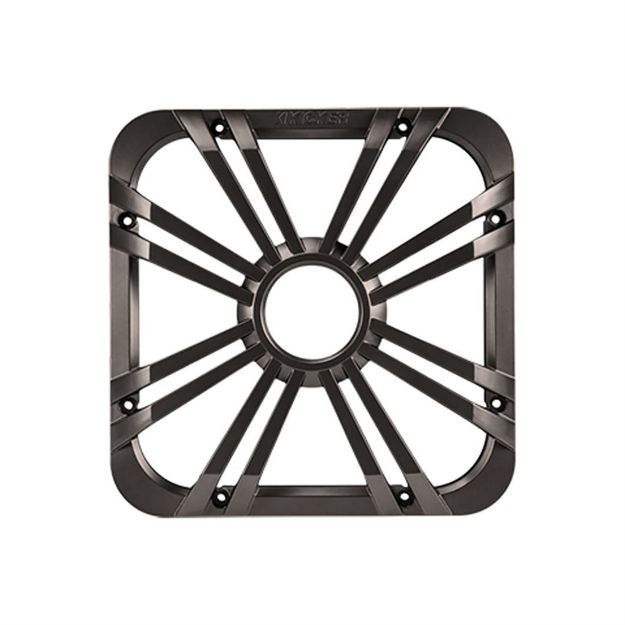 Picture of KICKER 10" L7 Charcoal LED Square Grille (single)