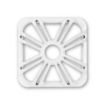 Picture of KICKER 10" L7 White LED Square Grille (single)
