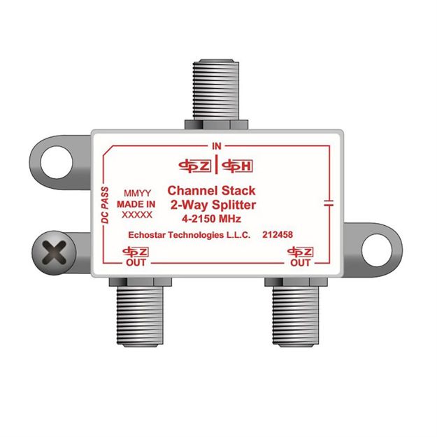 Picture of DISH 2-Way Stackable Splitter for DPH42 Switch